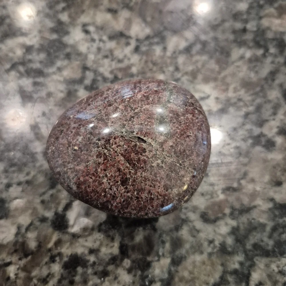 Natural Llanite Jasper Que Serra Palm Stone #11 New - Picture 5 of 6